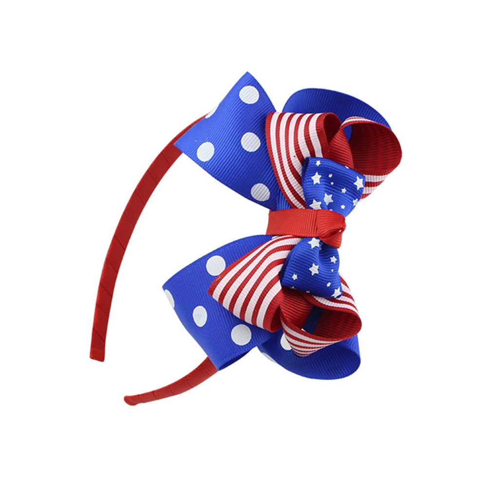 Prowow 4th Of July Girl Hairbands For Children Hair Accessories