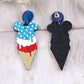 4th of July Independence Day Dangle Earrings