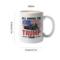 Coffee Mugs Voted Trump l 2024 President Campaign Gifts for Republicans