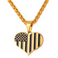 USA Patriot Freedom Stars and Stripes 4th of July Necklace