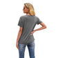 Women's Home of the Free Printed Casual T-Shirt