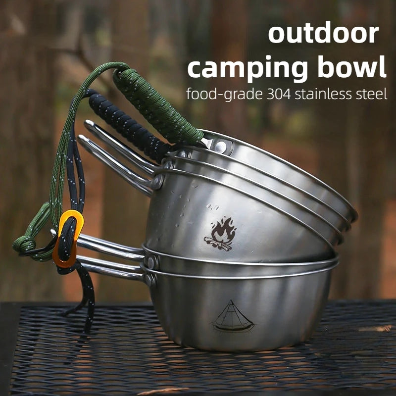 Outdoor Camping Tableware Sherpa Bowl Cookware Set