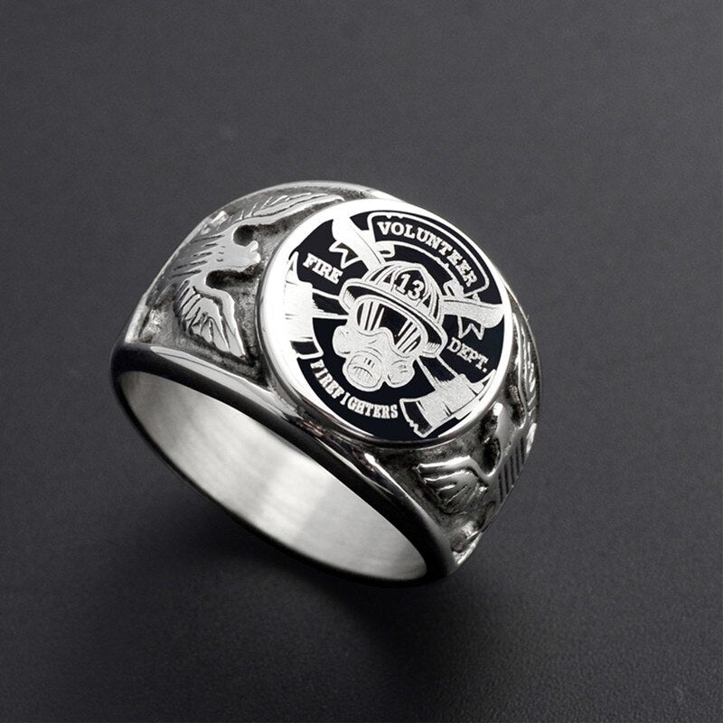 Military Ring United States MARINE CORPS ARMY Men Ring
