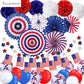 Patriotic Decorations l 4th of July Party Decorations 34 pack